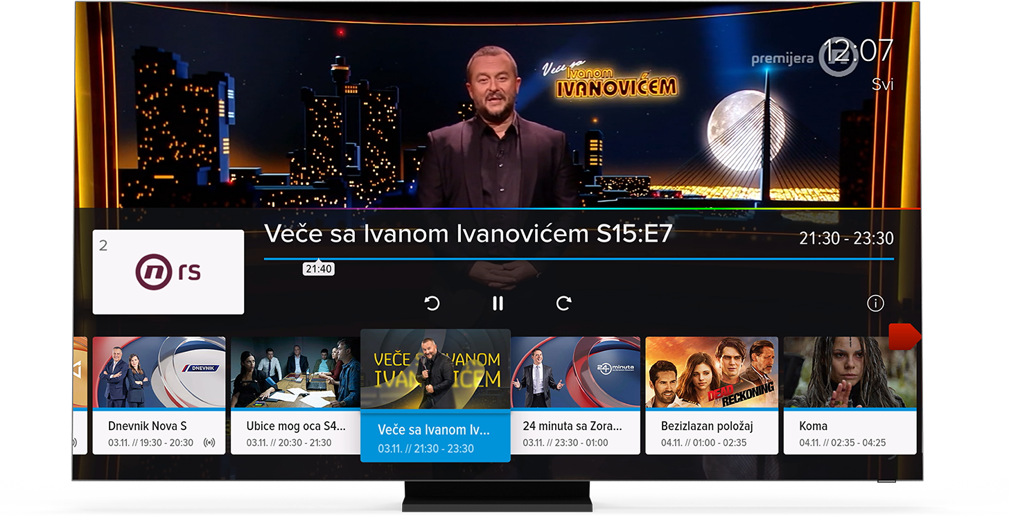 Gledaj NetTV Plus na Smart TV-u